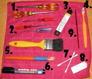 The Cleaning Kit - Tools